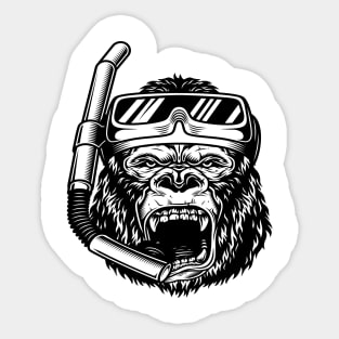 gorilla Sticker